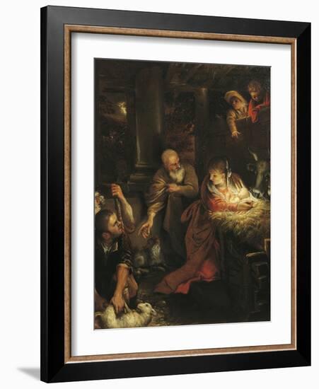 Adoration of the Shepherds-Annie Louisa Swynnerton-Framed Giclee Print