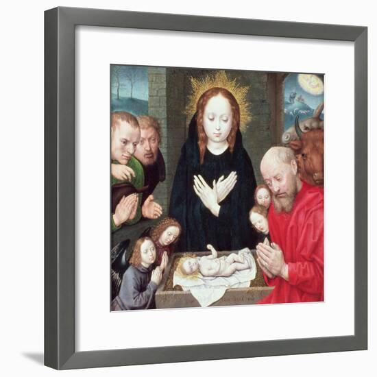 Adoration of the Shepherds-Hugo van der Goes-Framed Giclee Print