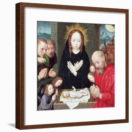 Adoration of the Shepherds-Hugo van der Goes-Framed Giclee Print