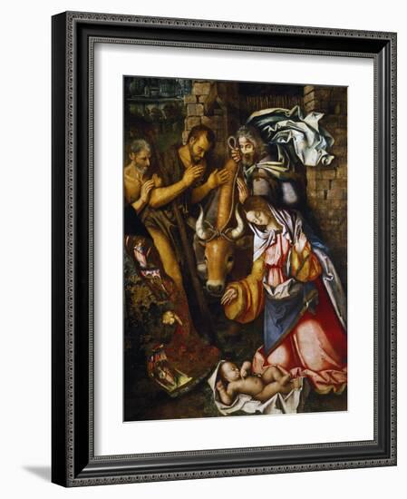 Adoration of the Shepherds-Francesco Zaganelli-Framed Giclee Print