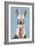 Adorned Llama I-Victoria Borges-Framed Art Print