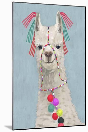 Adorned Llama II-Victoria Borges-Mounted Art Print