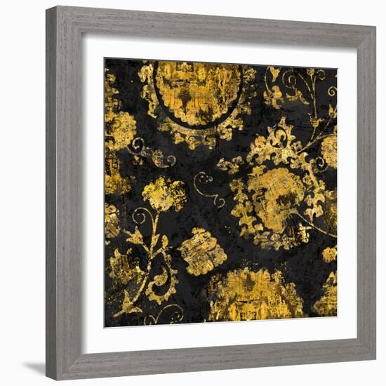 Adornment in Gold I-Ellie Roberts-Framed Art Print