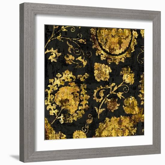 Adornment in Gold II-Ellie Roberts-Framed Art Print