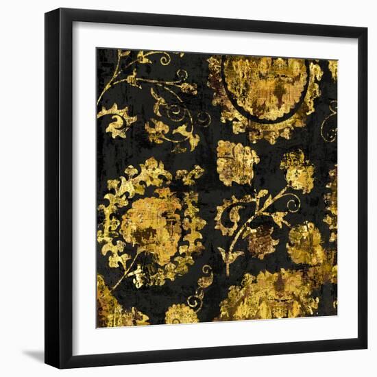 Adornment in Gold II-Ellie Roberts-Framed Art Print