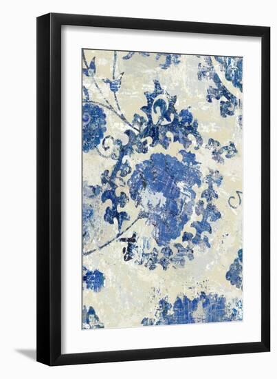 Adornment Panel Indigo I-Ellie Roberts-Framed Art Print