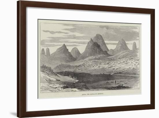 Adowa, the Capital of Abyssinia-null-Framed Giclee Print