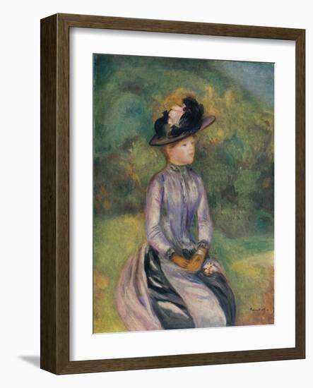 Adrenne, C1878, (1938)-Pierre-Auguste Renoir-Framed Giclee Print