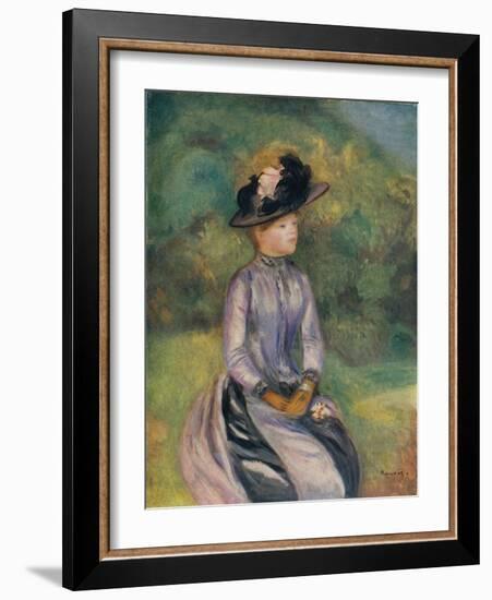 Adrenne, C1878, (1938)-Pierre-Auguste Renoir-Framed Giclee Print