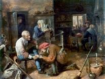 Village Barber-Surgeon-Adriaen Brouwer-Giclee Print