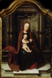 The Virgin and Child Enthroned, 16th Century-Adriaen Isenbrandt-Framed Giclee Print