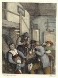 Dutch Peasants Drinking-Adriaen Jansz van Ostade-Framed Giclee Print