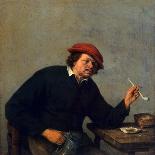 Dutch Peasants Drinking-Adriaen Jansz van Ostade-Framed Giclee Print