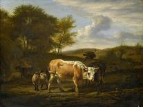 Landscape with Cattle and Figures, 1664-Adriaen van de Velde-Giclee Print