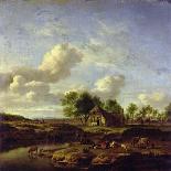 The Little Farm, 1661-Adriaen van de Velde-Giclee Print