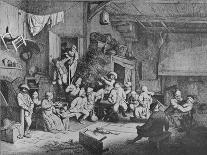 Jolly Peasants in a Tavern-Adriaen Van Ostade-Giclee Print