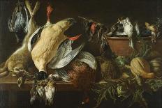 A Basket of Fruit on a Draped Table, C.1635-Adriaen van Utrecht-Framed Giclee Print