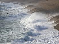Storm Waves At Chesil Beach-Adrian Bicker-Photographic Print