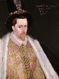 James VI and I (1566-162), King of Scotland, 1595-Adrian Vanson-Framed Giclee Print