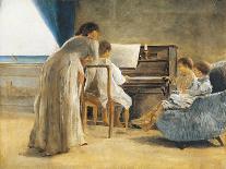 Piano Lesson, 1866-1867-Adriano Cecioni-Giclee Print