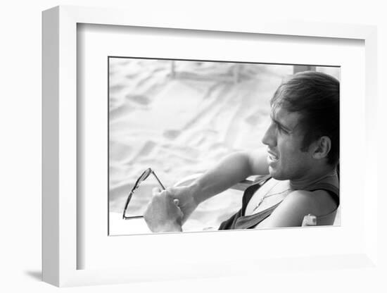 Adriano Celentano Having a Rest-Marisa Rastellini-Framed Photographic Print