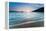 Adriatic Sea Off Zlatni Rat Beach at Sunset, Bol, Brac Island, Dalmatian Coast, Croatia, Europe-Matthew Williams-Ellis-Framed Premier Image Canvas