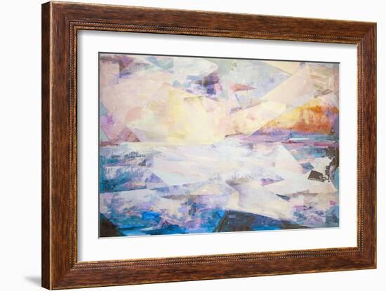 Adriatic Seascape; 2017-David McConochie-Framed Giclee Print