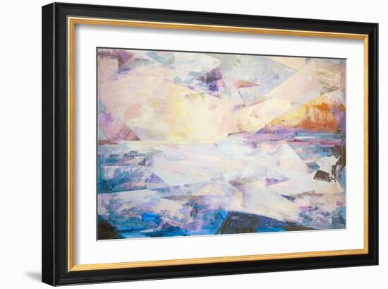 Adriatic Seascape; 2017-David McConochie-Framed Giclee Print