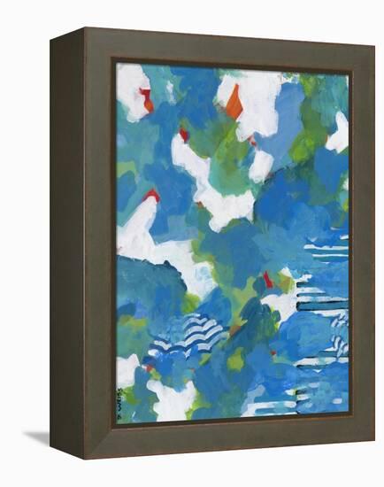 Adriatic-Jan Weiss-Framed Stretched Canvas