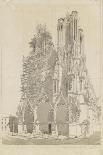 La cathédrale de Reims-Adrien Dauzats-Giclee Print