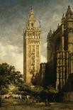 La Giralda de Seville-Adrien Dauzats-Framed Giclee Print