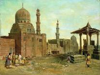 Mosquée d'al-Azhar au Caire-Adrien Dauzats-Giclee Print
