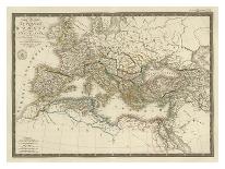 L'Europe sous l'Empire de Charlemagne, c.1826-Adrien Hubert Brue-Art Print