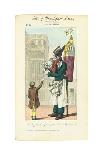 Seller of Breakfast Cocoa, C. 1813-Adrien Joly-Framed Premium Giclee Print