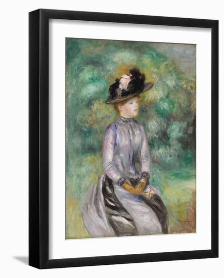 Adrienne, Ca 1878-Pierre-Auguste Renoir-Framed Giclee Print