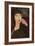 Adrienne (Woman with Bangs), 1917 (Oil on Linen)-Amedeo Modigliani-Framed Giclee Print