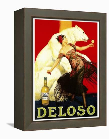 Ads-00235-Vintage Lavoie-Framed Premier Image Canvas