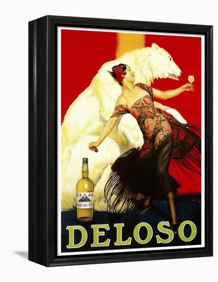 Ads-00235-Vintage Lavoie-Framed Premier Image Canvas