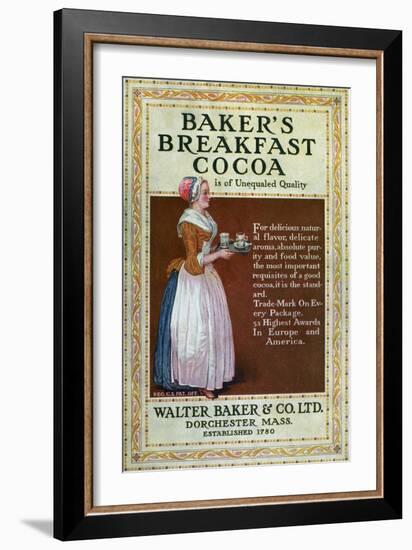 Ads: Cocoa, c1900-null-Framed Giclee Print