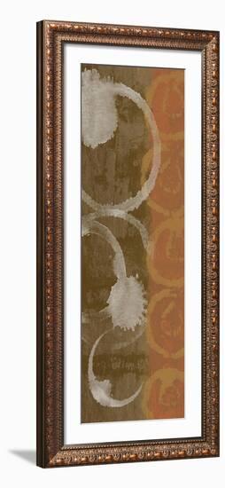 Adstract Panel 1-Alonza Saunders-Framed Art Print