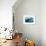 Adult Leopard Seal (Hydrurga Leptonyx) Inspecting the Camera Above and Below Water at Damoy Point-Michael Nolan-Framed Photographic Print displayed on a wall