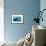 Adult Leopard Seal (Hydrurga Leptonyx) Inspecting the Camera Above and Below Water at Damoy Point-Michael Nolan-Framed Photographic Print displayed on a wall