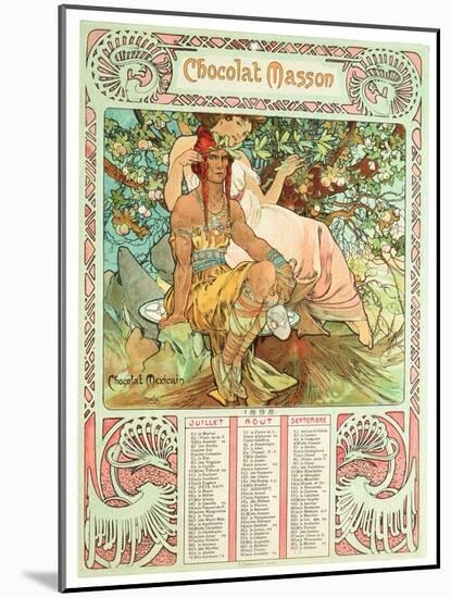 Adulthood, 1897-Alphonse Mucha-Mounted Giclee Print