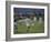 Adults playing soccer, Germany-Alan Klehr-Framed Photographic Print
