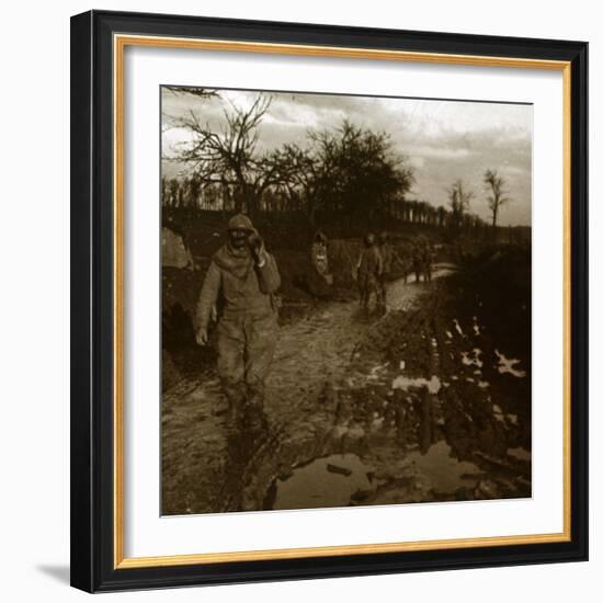 Advance, Kemmel, Flanders, Belgium, c1914-c1918-Unknown-Framed Photographic Print