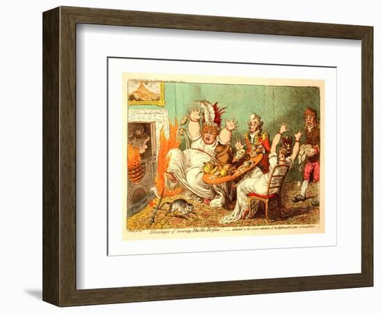 Advantages of Wearing Muslin Dresses!-null-Framed Giclee Print