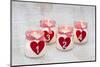 Advent Candles in glasses, still life-Andrea Haase-Mounted Photographic Print