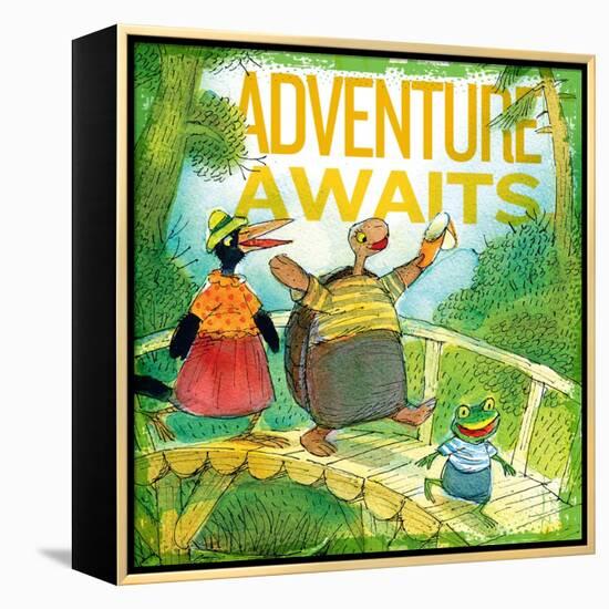 Adventure Awaits 2-null-Framed Premier Image Canvas