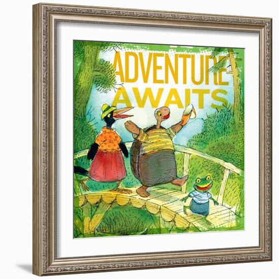Adventure Awaits 2-null-Framed Giclee Print