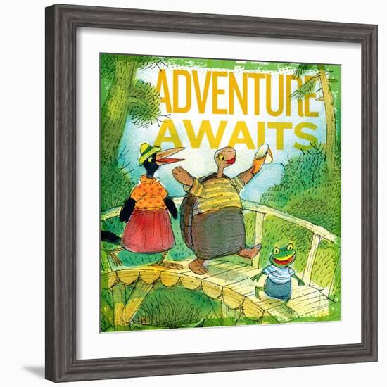 Adventure Awaits 2-null-Framed Giclee Print